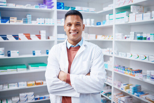 A team of medical professionals smiling